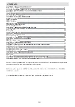 Preview for 3 page of Sharp QW-S22F472W-EN User Manual