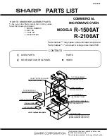 Preview for 49 page of Sharp R-1500AT Service Manual