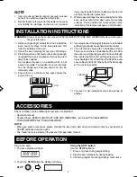 Preview for 8 page of Sharp R-15AM Operation Manual