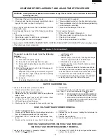 Предварительный просмотр 21 страницы Sharp R-15AM Service Manual