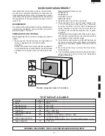 Предварительный просмотр 27 страницы Sharp R-15AM Service Manual