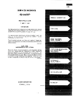 Preview for 3 page of Sharp R-1720 Service Manual