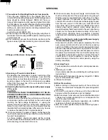 Preview for 30 page of Sharp R-1850 Service Manual