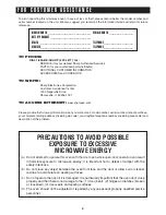 Preview for 2 page of Sharp R-1880L Operation Manual