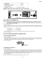 Preview for 13 page of Sharp R-1900J Service Manual