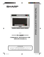 Preview for 1 page of Sharp R-1900M Operation Manual