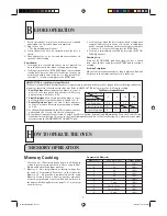 Preview for 8 page of Sharp R-1900M Operation Manual