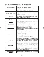 Предварительный просмотр 6 страницы Sharp R-200J Series Operation Manual