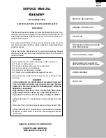 Preview for 5 page of Sharp R-201FK Service Manual