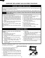 Preview for 24 page of Sharp R-202EW Service Manual