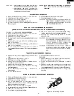 Preview for 25 page of Sharp R-203BW Service Manual