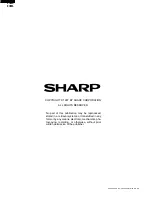 Preview for 40 page of Sharp R-203BW Service Manual