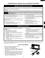 Preview for 23 page of Sharp R-203CW Service Manual