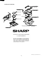 Preview for 36 page of Sharp R-203CW Service Manual