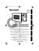 Sharp R-204 Operating Instructions Manual preview