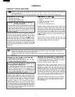 Preview for 4 page of Sharp R-204 Service Manual