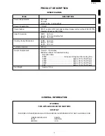 Preview for 7 page of Sharp R-204 Service Manual