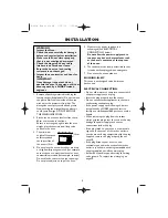 Preview for 6 page of Sharp R-205M Operation Manual With Cookbook