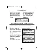 Preview for 7 page of Sharp R-205M Operation Manual With Cookbook