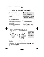 Preview for 10 page of Sharp R-205M Operation Manual With Cookbook