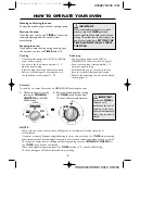 Preview for 10 page of Sharp R-206 Operation Manual With Cookbook