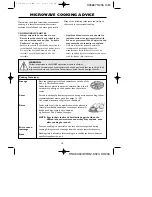 Preview for 12 page of Sharp R-206 Operation Manual With Cookbook