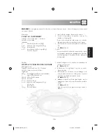 Preview for 37 page of Sharp R-208 Operation Manual With Cookbook