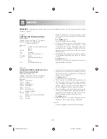 Preview for 40 page of Sharp R-208 Operation Manual With Cookbook