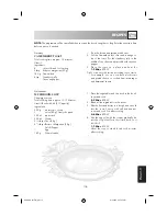 Preview for 117 page of Sharp R-208 Operation Manual With Cookbook