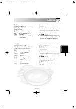 Preview for 60 page of Sharp R-209 Operation Manual With Cookbook