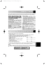 Preview for 100 page of Sharp R-209 Operation Manual With Cookbook