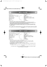 Preview for 136 page of Sharp R-209 Operation Manual With Cookbook