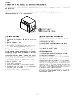 Preview for 4 page of Sharp R-209KK Service Manual