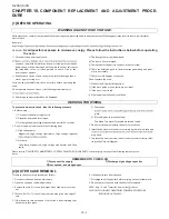 Preview for 14 page of Sharp R-20A1SVN Service Manual