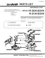 Preview for 23 page of Sharp R-20A1SVN Service Manual