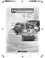 Preview for 1 page of Sharp R-2110J Cooking Manual