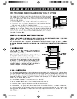 Preview for 6 page of Sharp R-2110J Cooking Manual