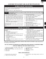 Preview for 31 page of Sharp R-2110JK Service Manual