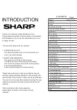 Preview for 3 page of Sharp R-211D Operation Manual