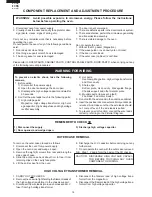 Preview for 20 page of Sharp R-216(G) Service Manual