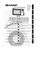 Preview for 1 page of Sharp R-216 Operation Manual With Cookbook