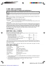 Preview for 28 page of Sharp R-217E Operation Manual And Cooking Manual