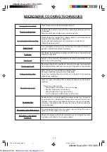 Preview for 30 page of Sharp R-217E Operation Manual And Cooking Manual