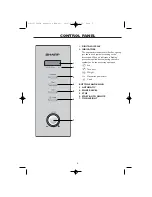 Preview for 5 page of Sharp R-21FBSTM Operation Manual With Cookbook