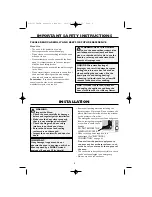 Preview for 6 page of Sharp R-21FBSTM Operation Manual With Cookbook