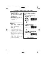 Preview for 13 page of Sharp R-21FBSTM Operation Manual With Cookbook