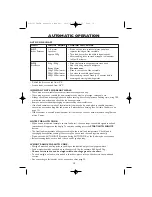 Preview for 16 page of Sharp R-21FBSTM Operation Manual With Cookbook