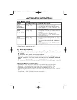 Preview for 17 page of Sharp R-21FBSTM Operation Manual With Cookbook