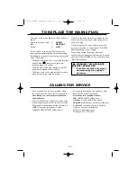 Preview for 27 page of Sharp R-21FBSTM Operation Manual With Cookbook