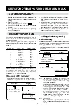 Preview for 9 page of Sharp R-21HC Operation Manual